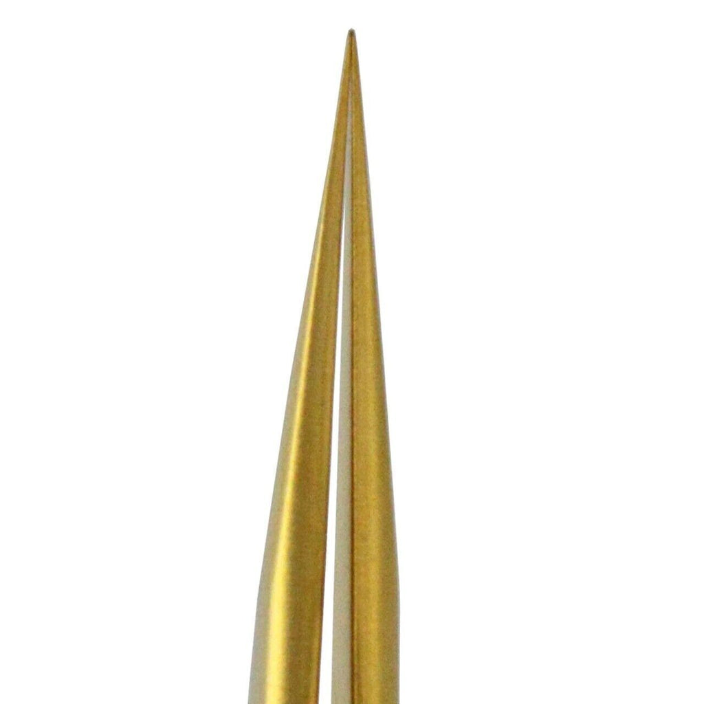 Bergeon 7029-2AM-GF Gold Tweezers Plated Antimagnetic Brass