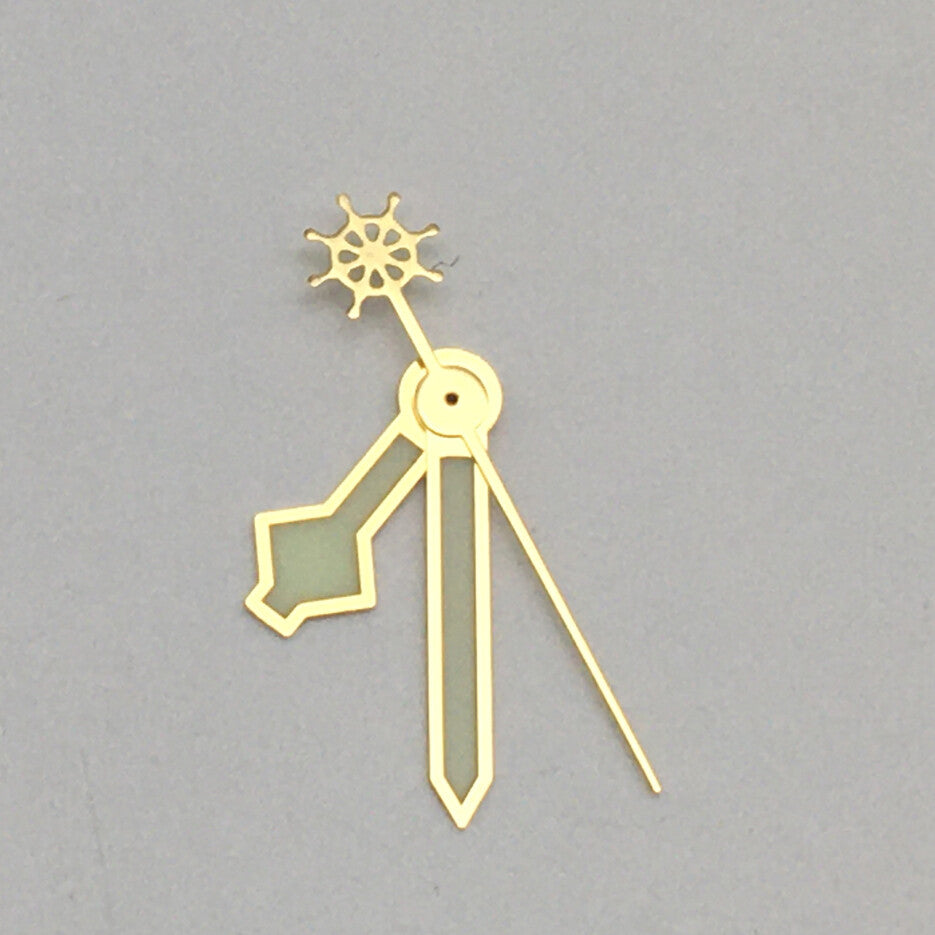 8.5*12*12.5mm Green Luminous Watch Hands Set For NH35A/NH36A A39