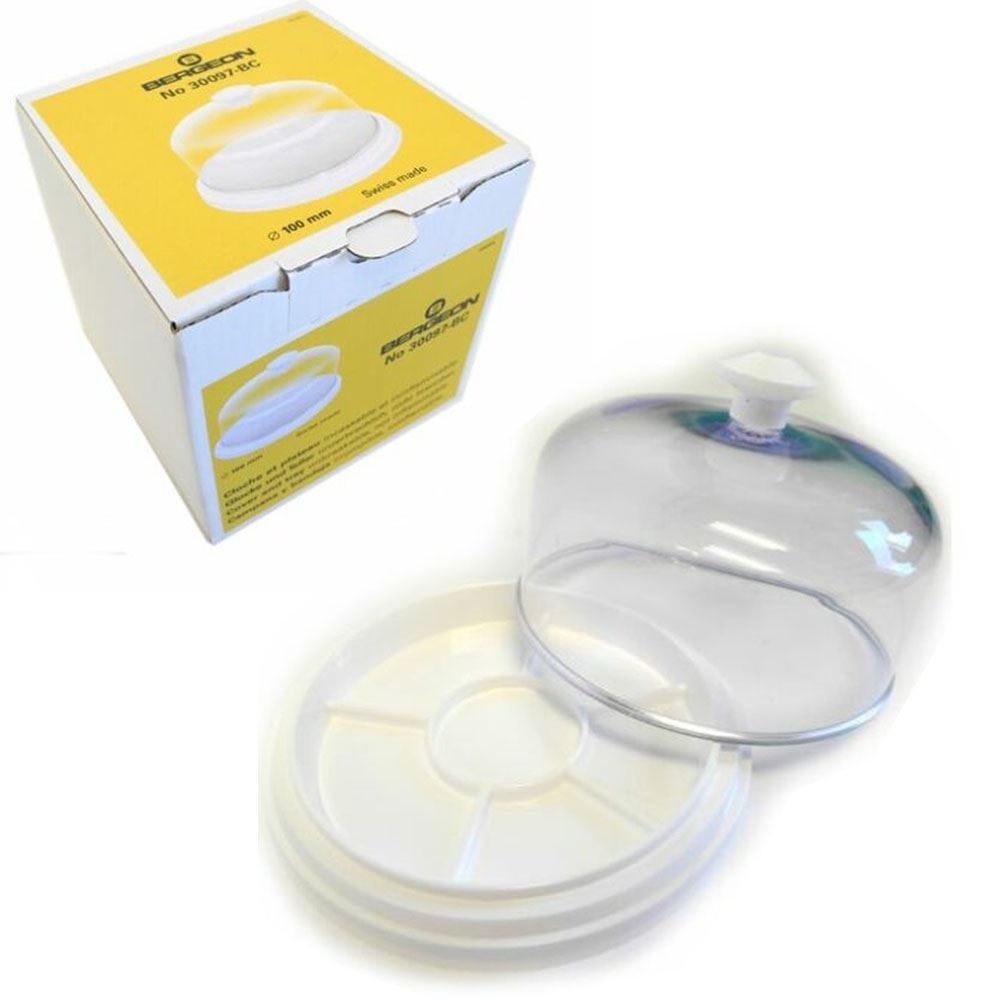 Swiss Bergeon 30097-BC Dust Cover & Tray Divided