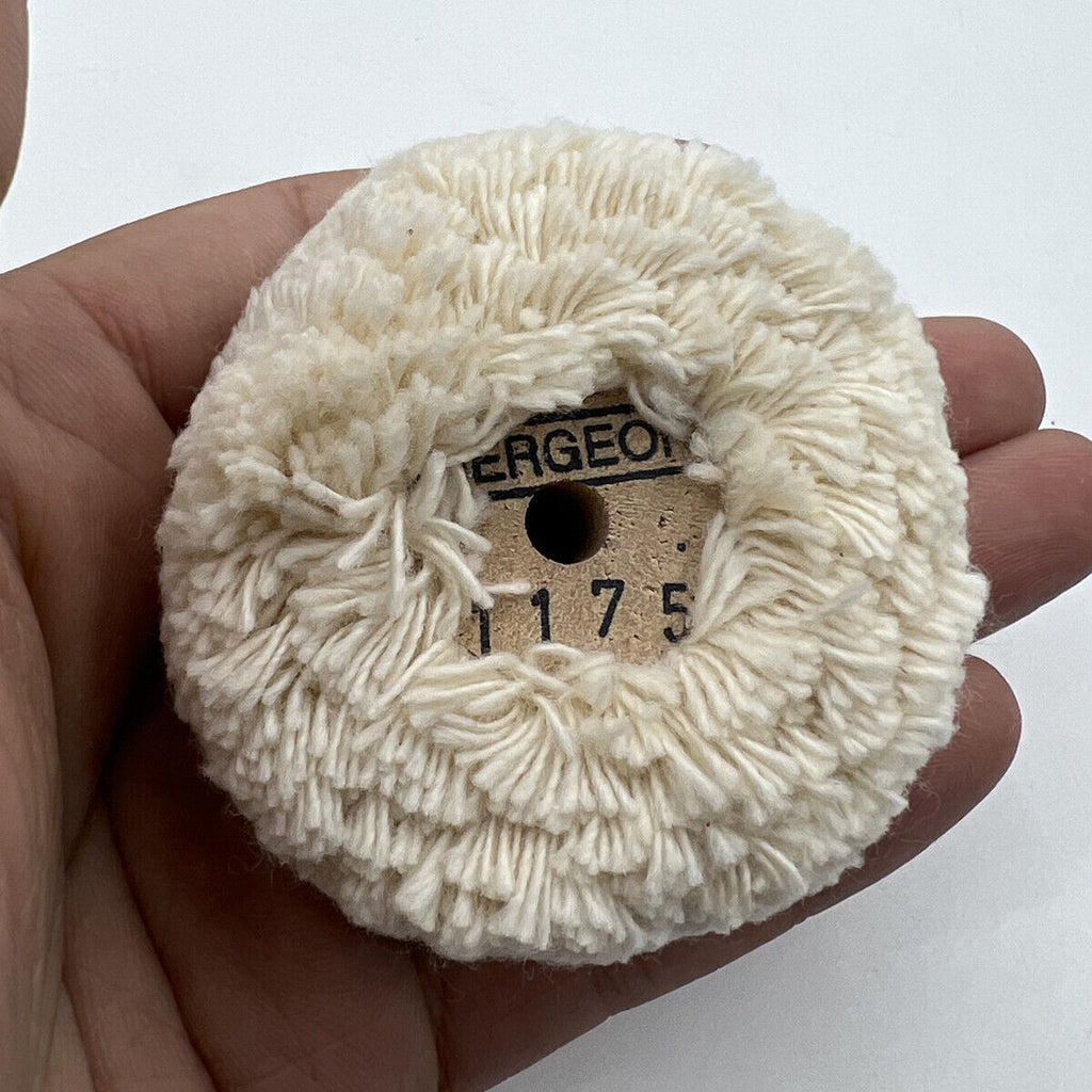 Bergeon 1175 Cotton Polishing Wheels  60 mm
