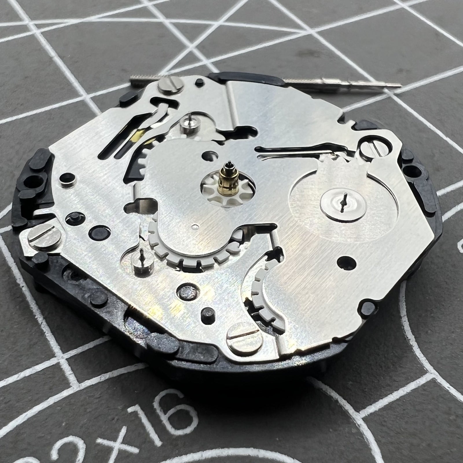 Hattori VX3LA Quartz Watch Multifunctional Movements 3 Eye 2/6/10