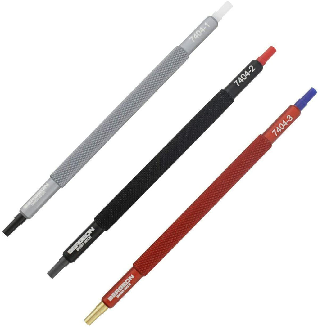 Bergeon 7404 Set of 3 Quartz Watch Hand Fitting Tools