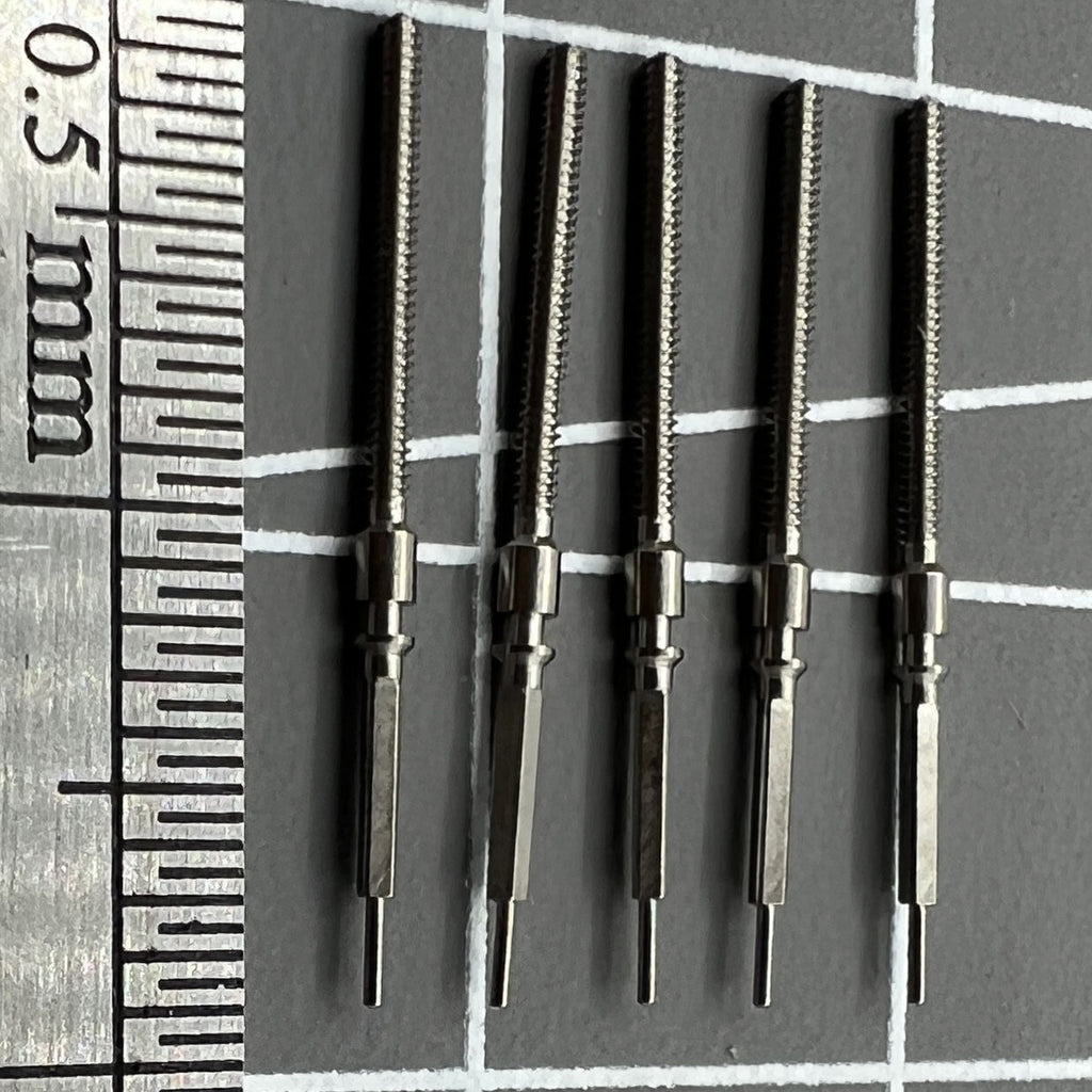 5 PIECES Watch Winding Stems Spare Parts Fit for ST2555 Movement