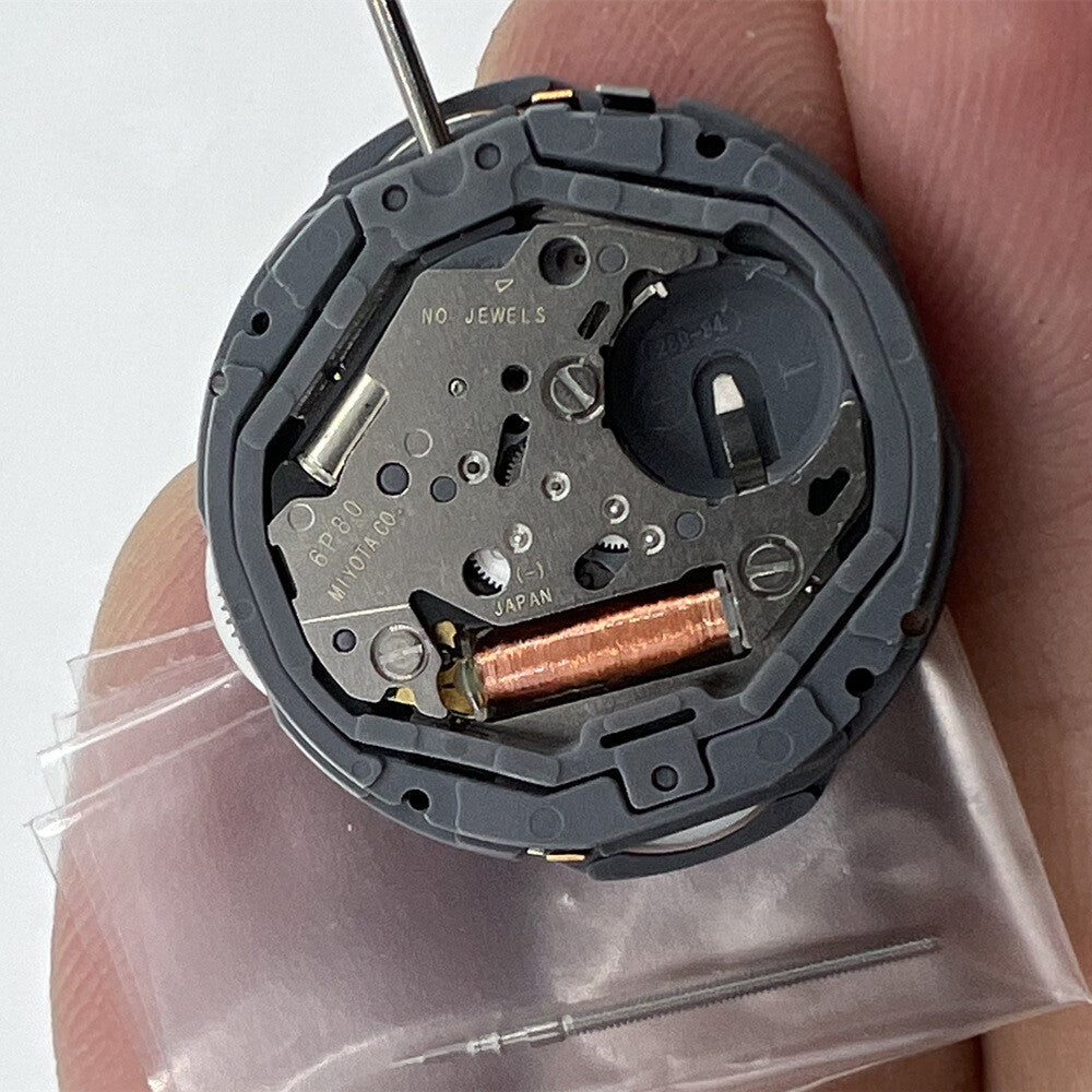 Miyota 6P80 Quartz Movement Watches Repair Parts Replaces 6380