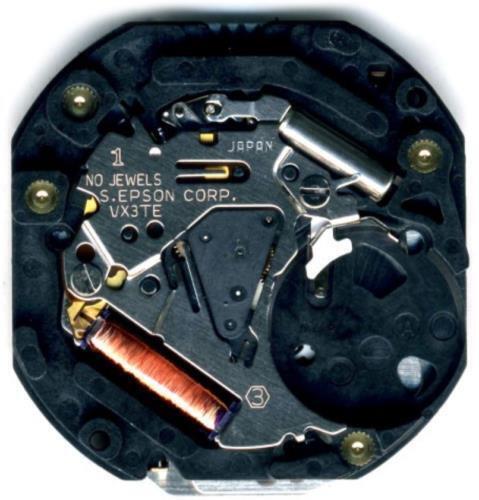 Hattori Epson TMI VX3T VX3TE Watch Quartz Movement Japan Made