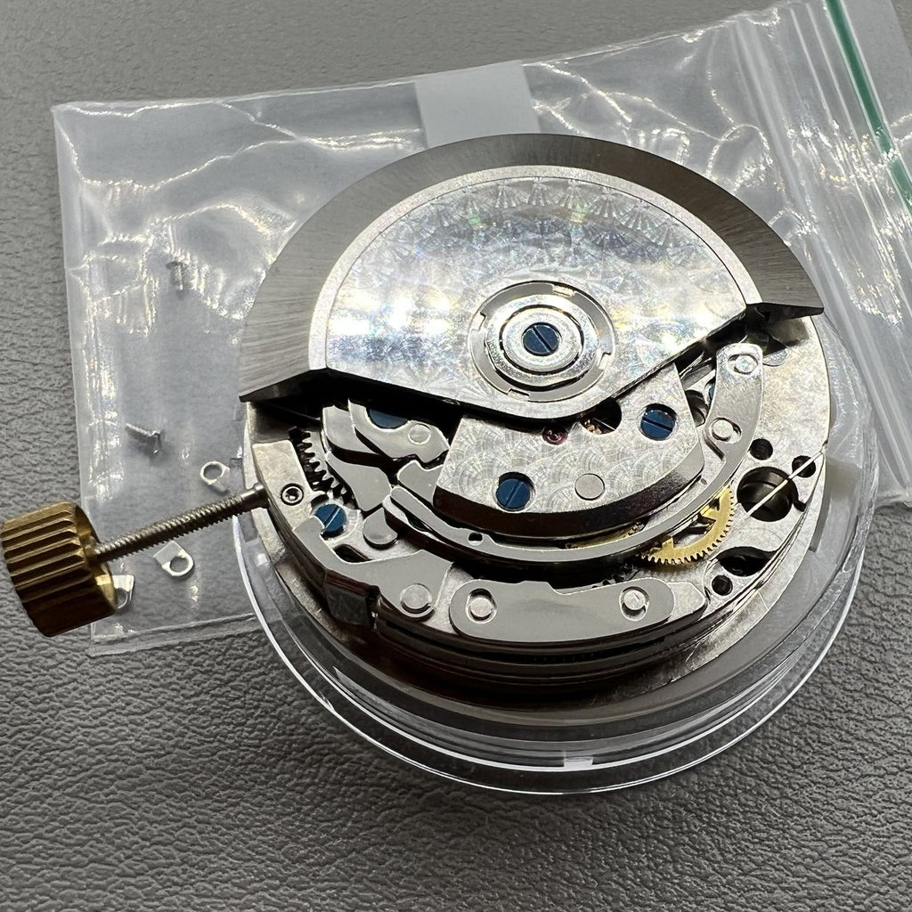 Chronograph Movement @6 White Single Calendar Second @9 ETA 7750 Replacement
