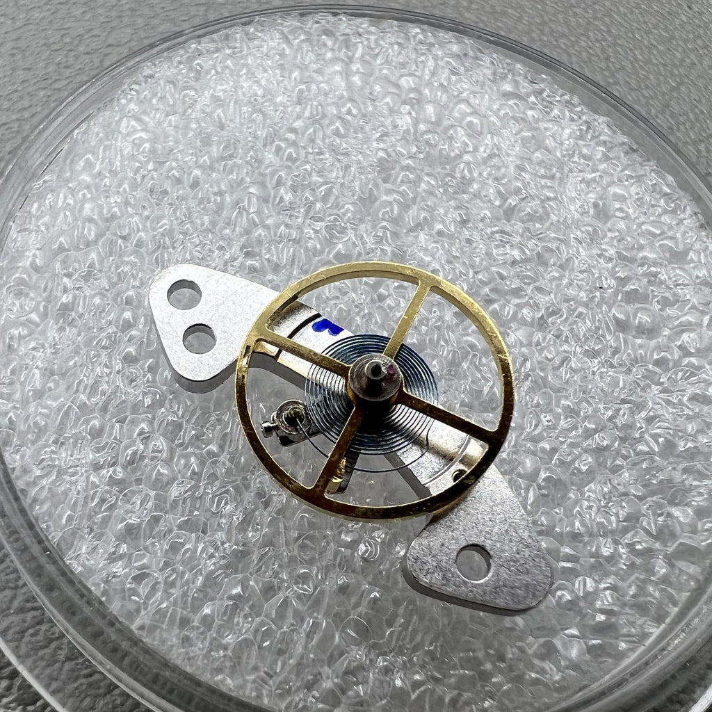 Blue Mainspring Complete Balance Wheel for Dandong 4130 Mechanical Movement