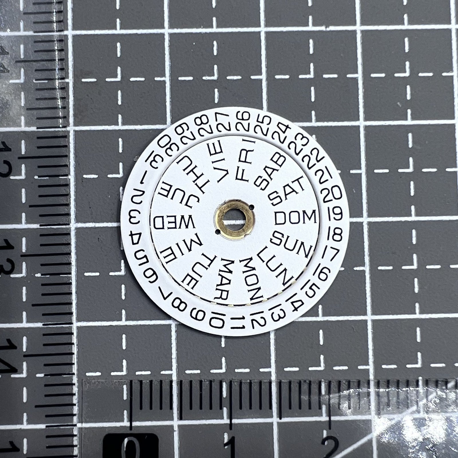 Date Week Disk Wheel Date Wheel for ETA 2846 2836 Movement #2846-1111