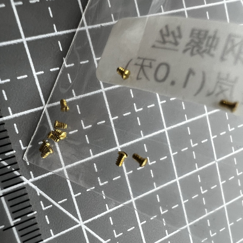 10 PIECES/Pack 1.0 Back Cover Case Screws for La Grande Classique De Longines L4