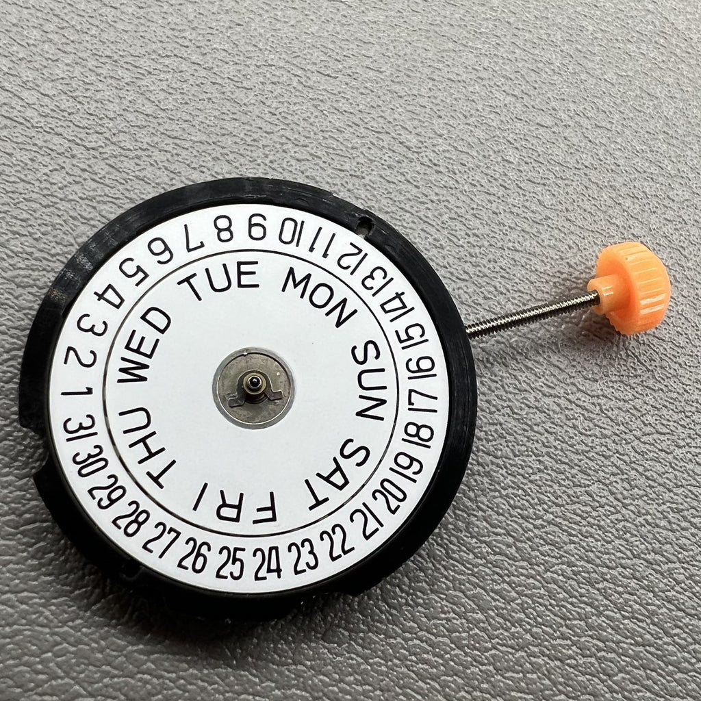 Swiss Ronda 507 Quartz Watch Movement 3 Hands Day Date Date@3