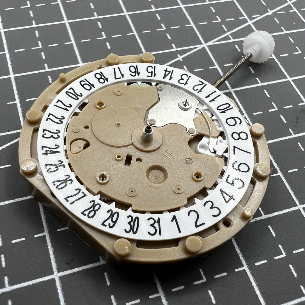 2 PIECES Sunon PE60 3 Hands Date 6 With Small Second @3@9 Quartz Movement