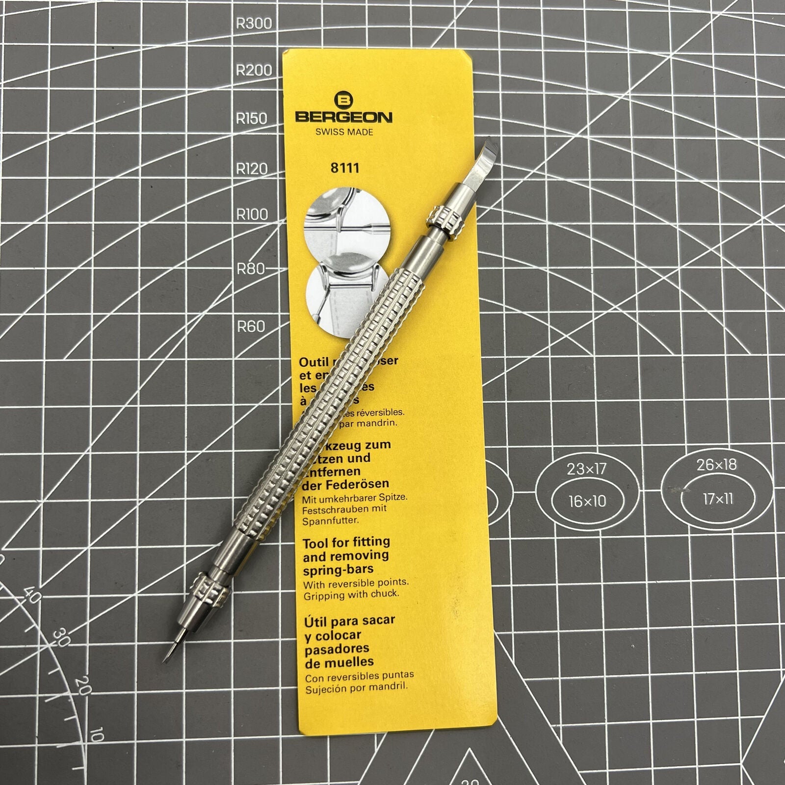 Swiss Bergeon 8111 Fitting And Removing Spring-Bar