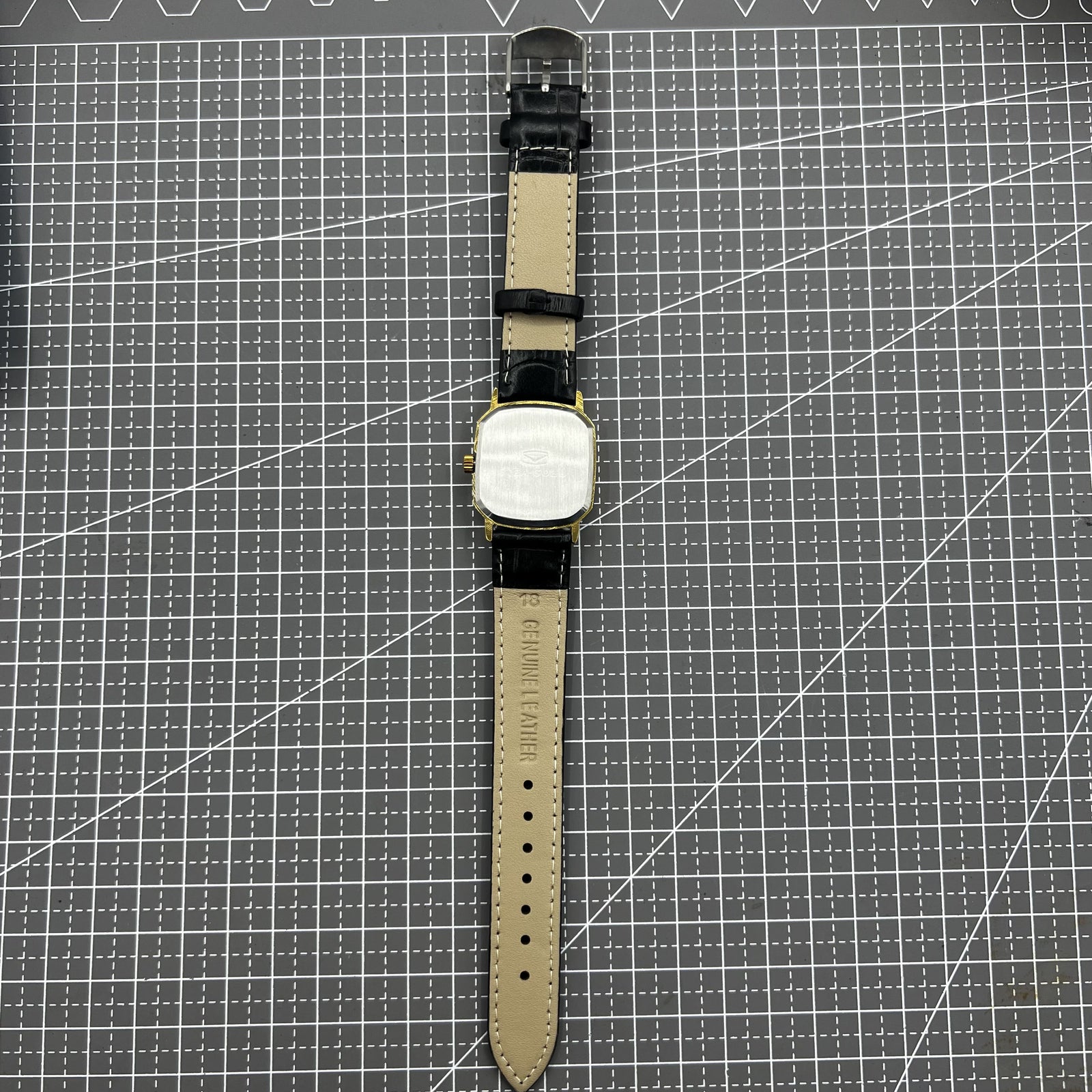 28mm Octagonal Golden Case Golden Dial Tianjin Seagull Manual Mechanical Watch