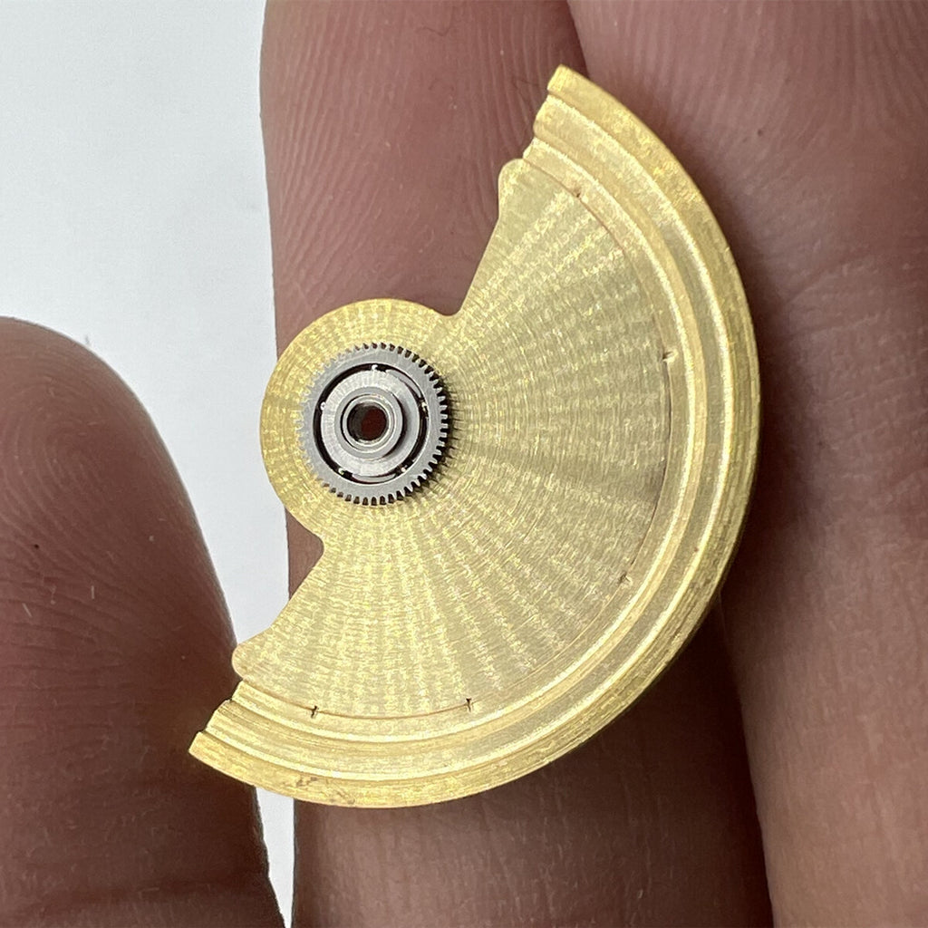 Golden Line Wave Carved Rotor Oscillating Weight for Miyota NH35 NH36 Movement