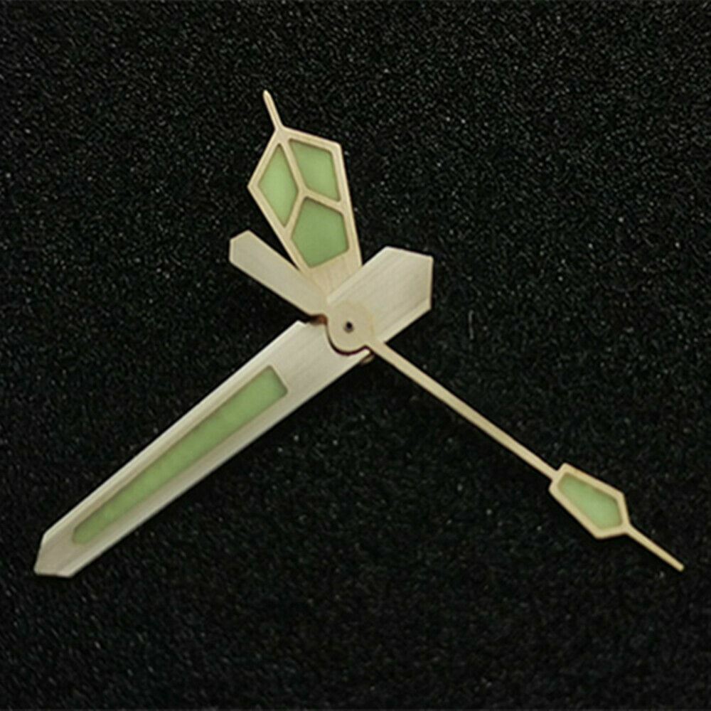 C3 Green Luminous Watch Hands Sets For  SKX/SBBN NH35A/NH36A P1-2A