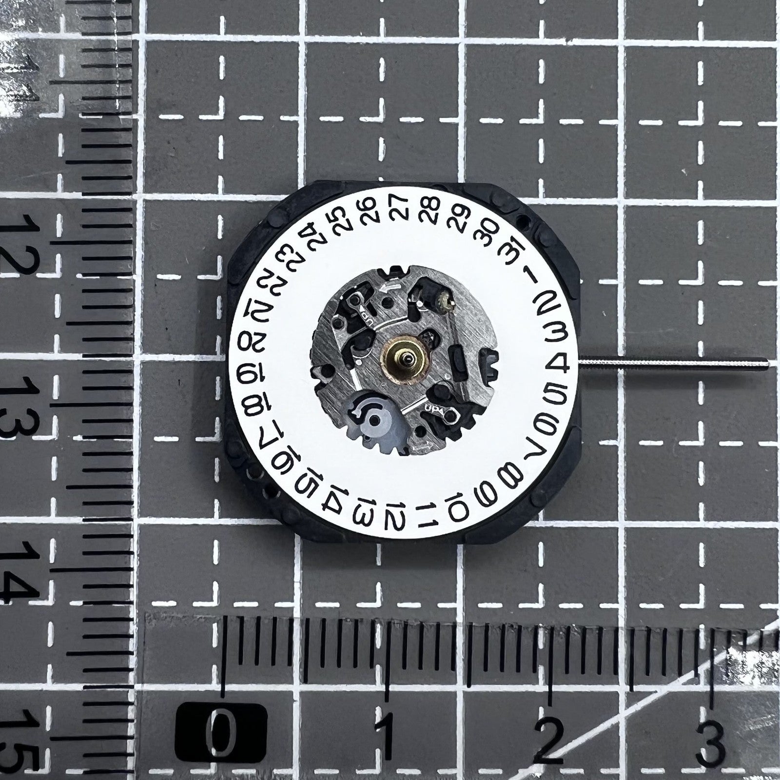 Japan Seiko 7N32C Quartz Movement 3 Hands Single Calendar Date At 3
