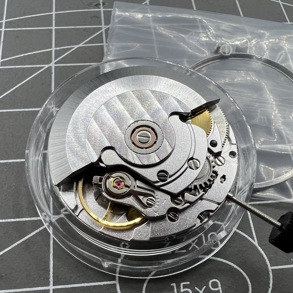 Seagull 2824 Mechanical Movement Single Calendar At 3 Black Dial
