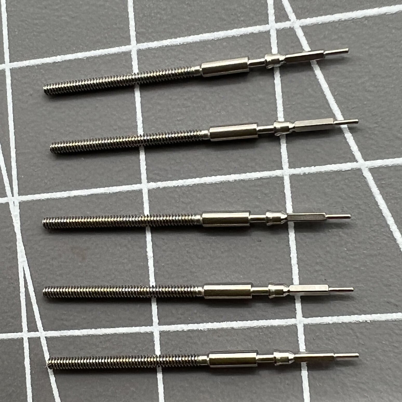 5PCS/Pack Watch Winding Stems Generic for Miyota 9015 Watch Movement