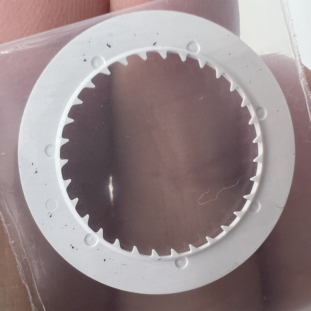 Blue Font White Date Disk Wheel for NH36 NH35 Movement D3 Crown Position 3.8