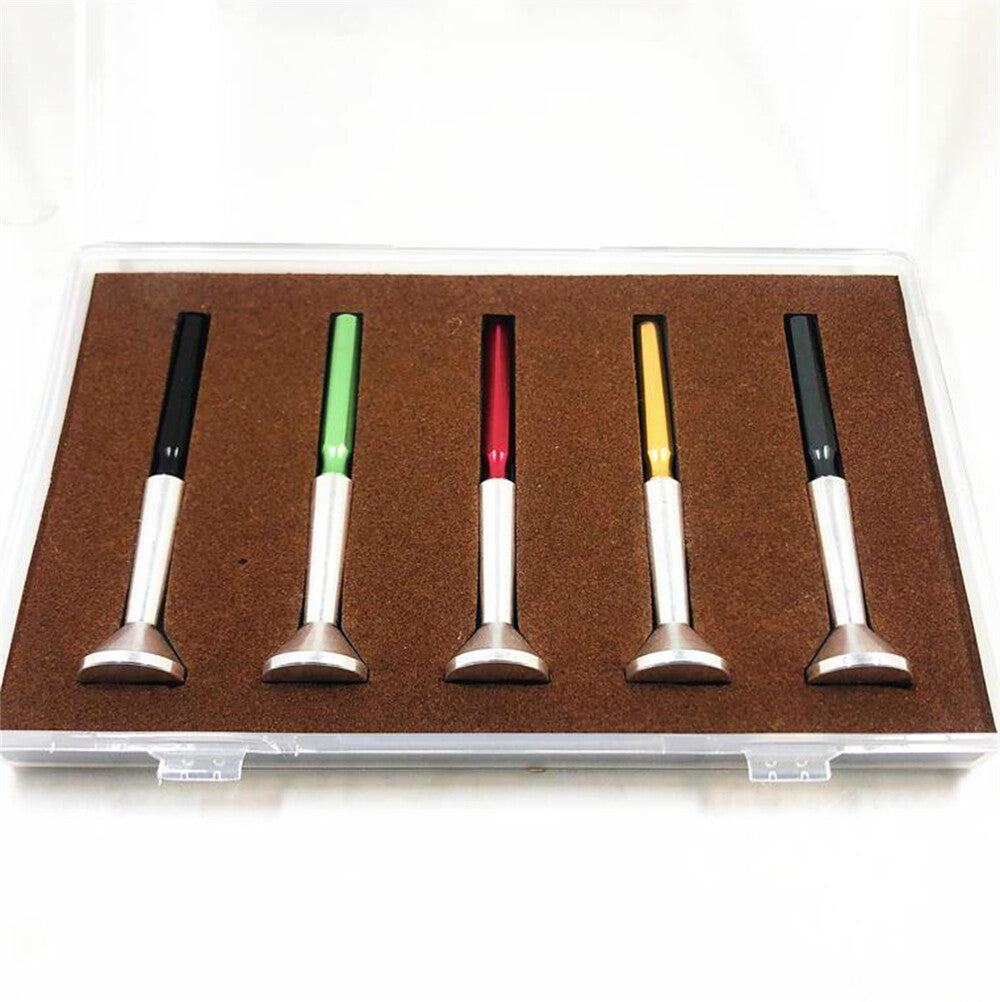 Assortment Of 5 Oilers For Watchamkers Metal Lubricant Precision Oil Pin