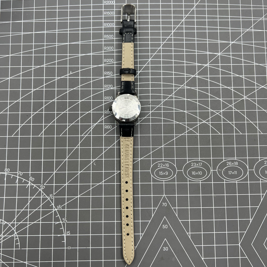 27mm Tianjin Seagull Manual Mechanical Ladies Watch Round Case Golden Nail