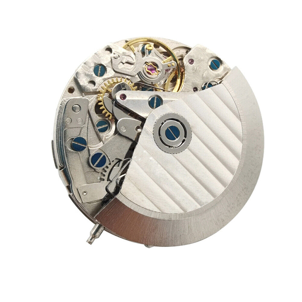 Asian 7750 Automatic Chronograph Movement @4.5 White Calendar Second @9 ETA 7750