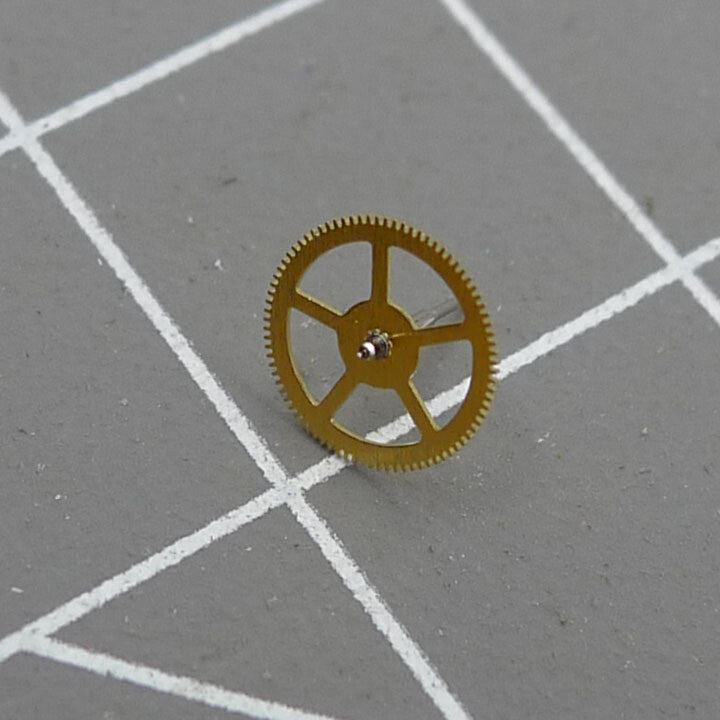 3 PIECES Golden 4.5H Second Wheel Generic for Miyota 82S5 82S7 Movement