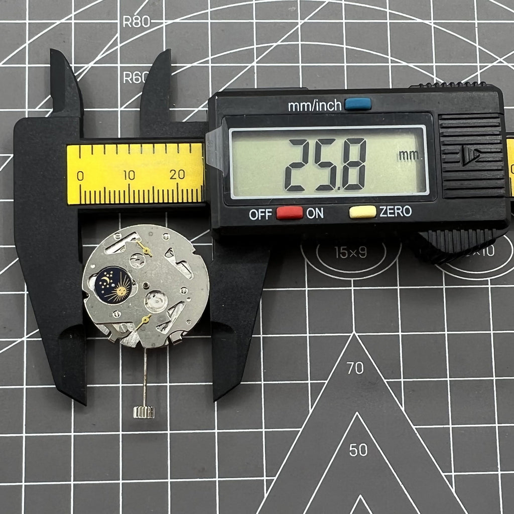Seagull ST6 Mechanical Movement No Calendar Star Moon Phase At 6