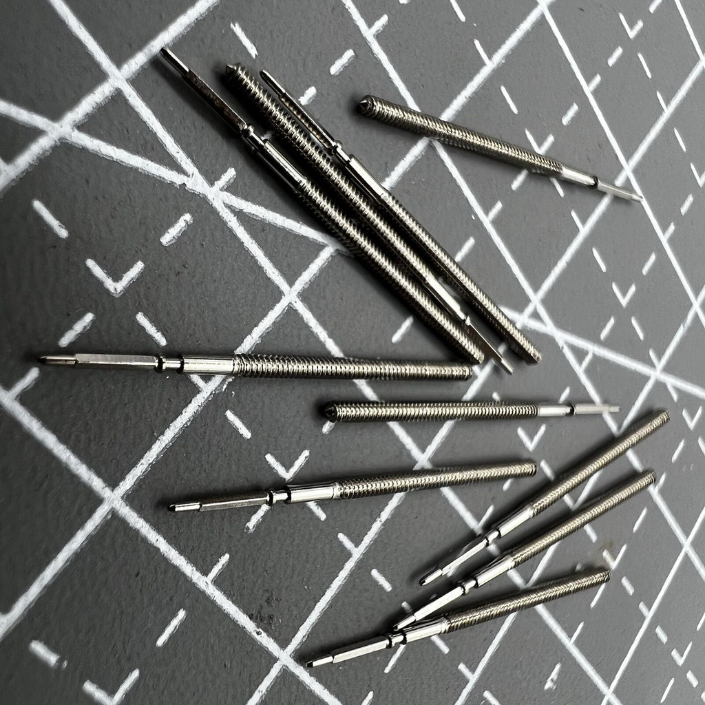 3 PIECES Watch Winding Stems for Movement ETA E61.111