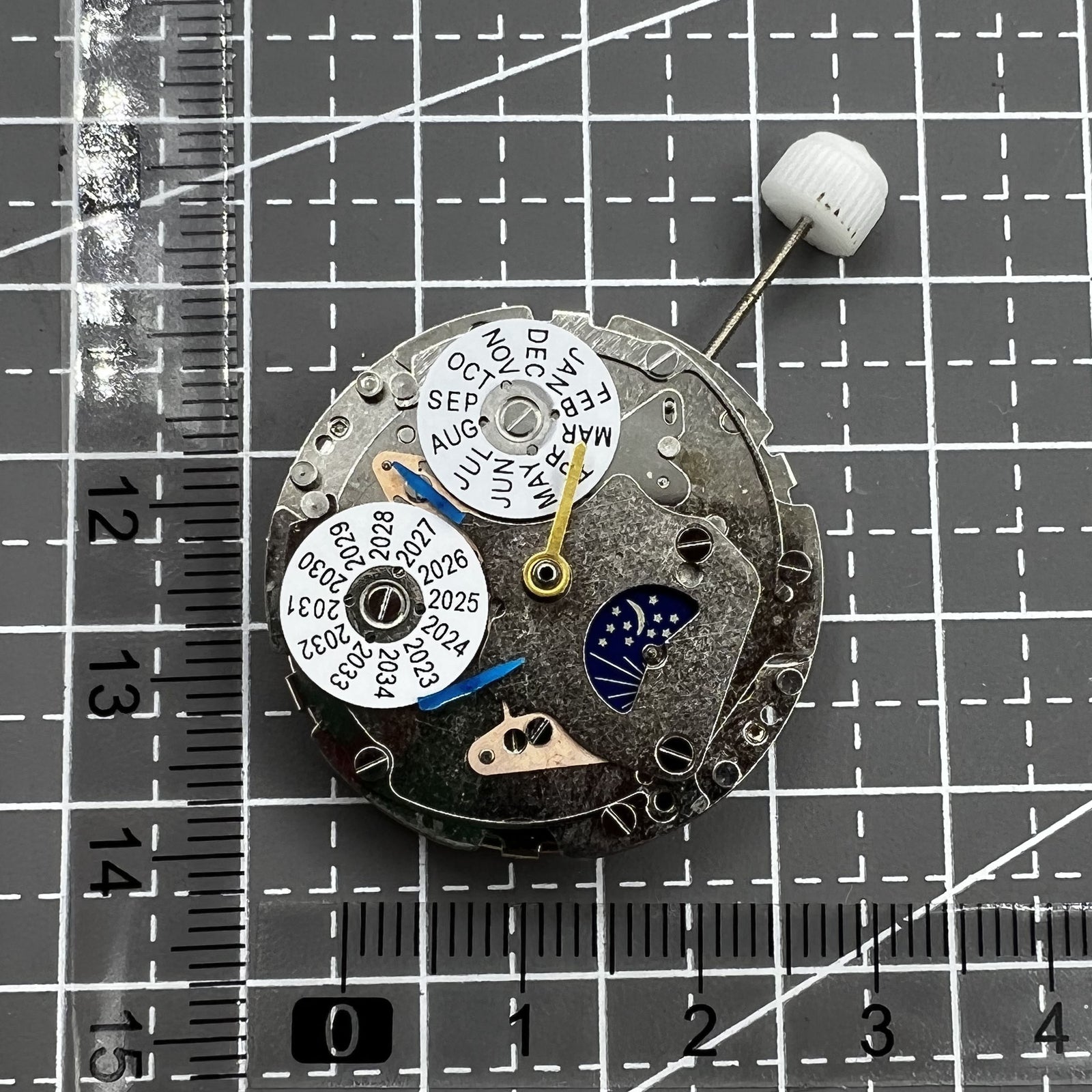 Shang hai 7751 Mechanical Automatic Movement Replaces Longines 8 hands