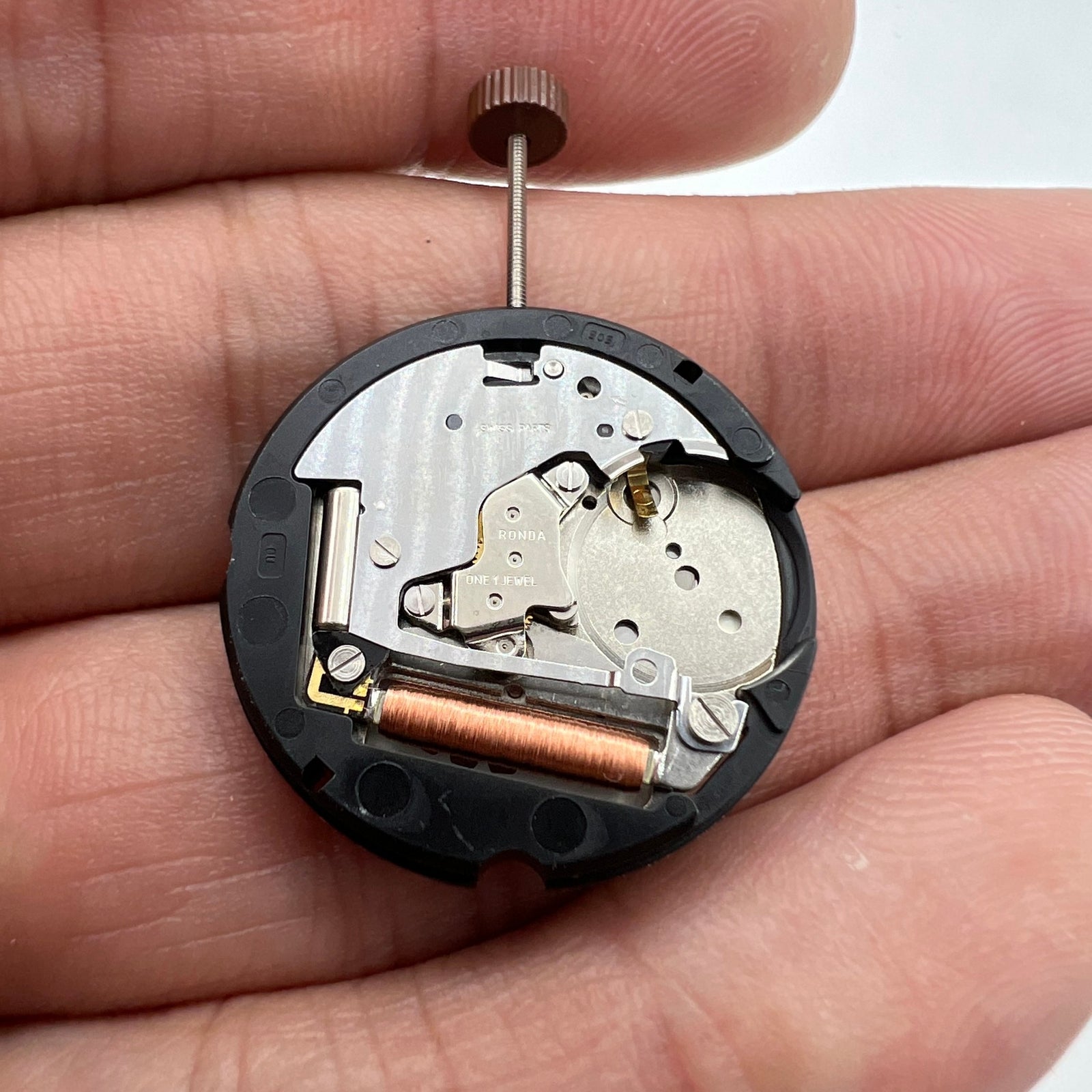 Ronda 505 Quartz Watch Movement Date At 3 Swiss Parts