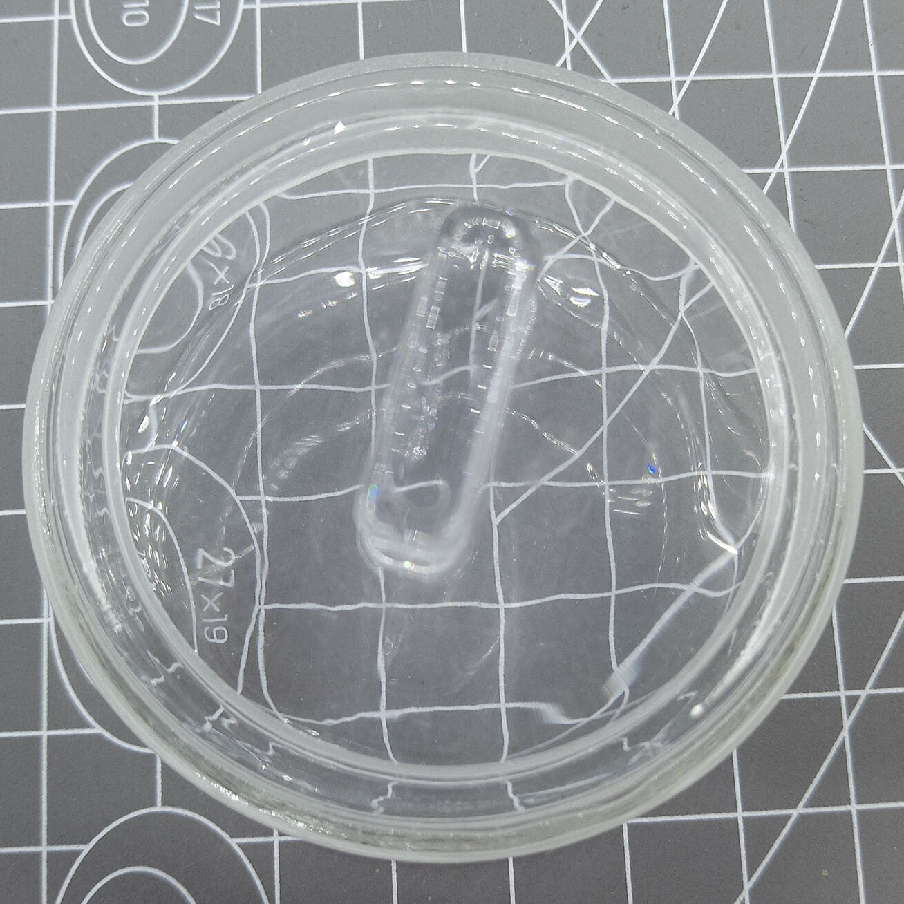 60x30 Benzine Oil Cup Dust Free for Glass Cylinder Petri Dish Washing