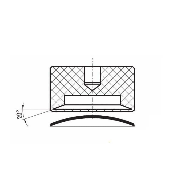 Swiss Bergeon 6527-6CP Glass Fitting Dies For Domed Mineral Glasses 19-40mm