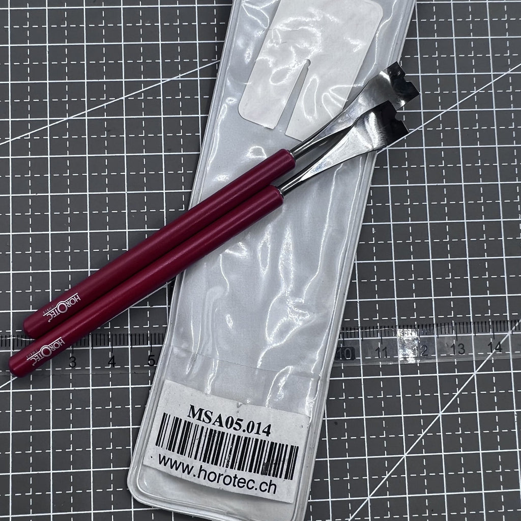 Swiss Horotec MSA05.014 Hand Levers Pair for Wrist Watches Width Tips 10.00 mm