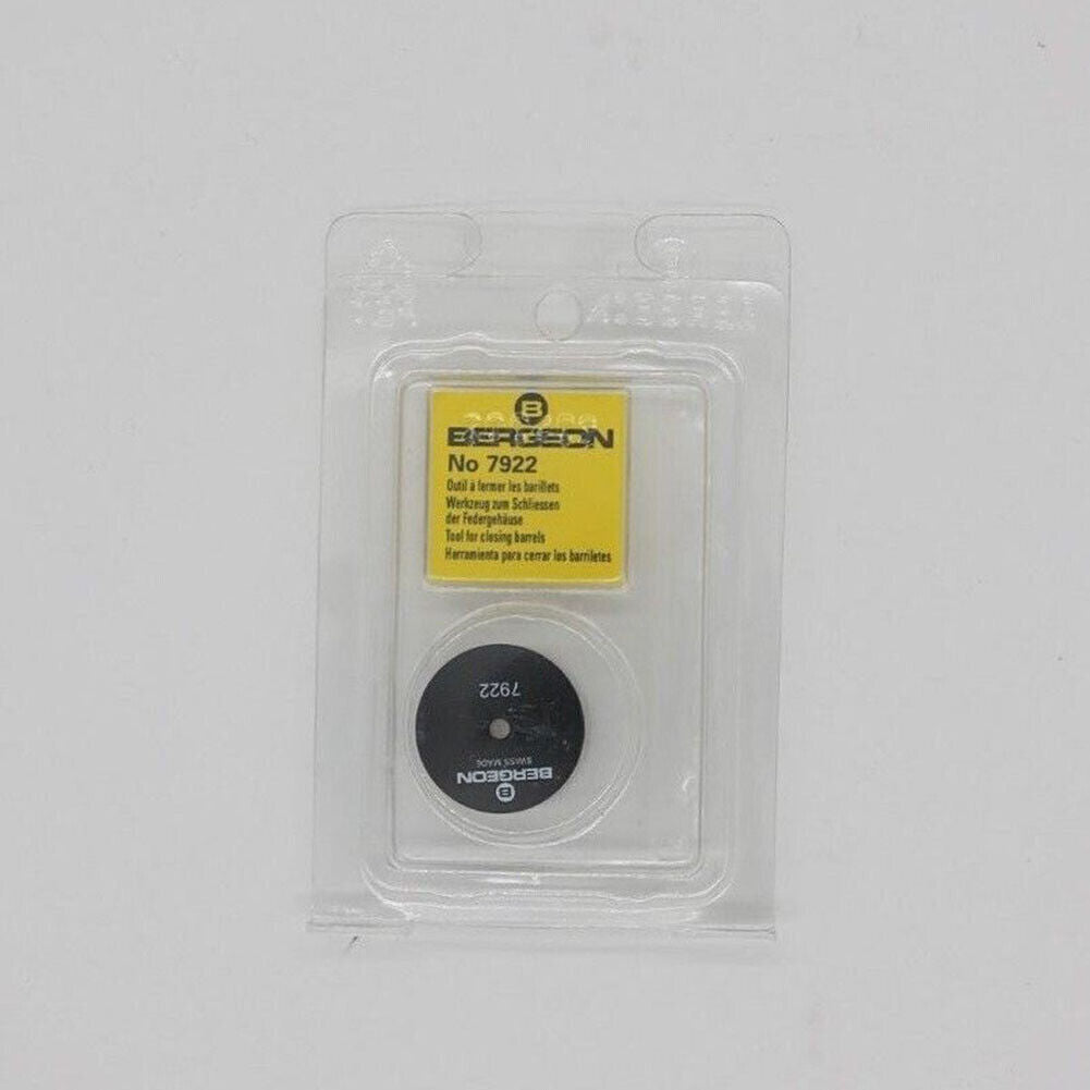 Bergeon 7922 Watch Spring Barrel Installation Tool for Closing Mainspring Cover