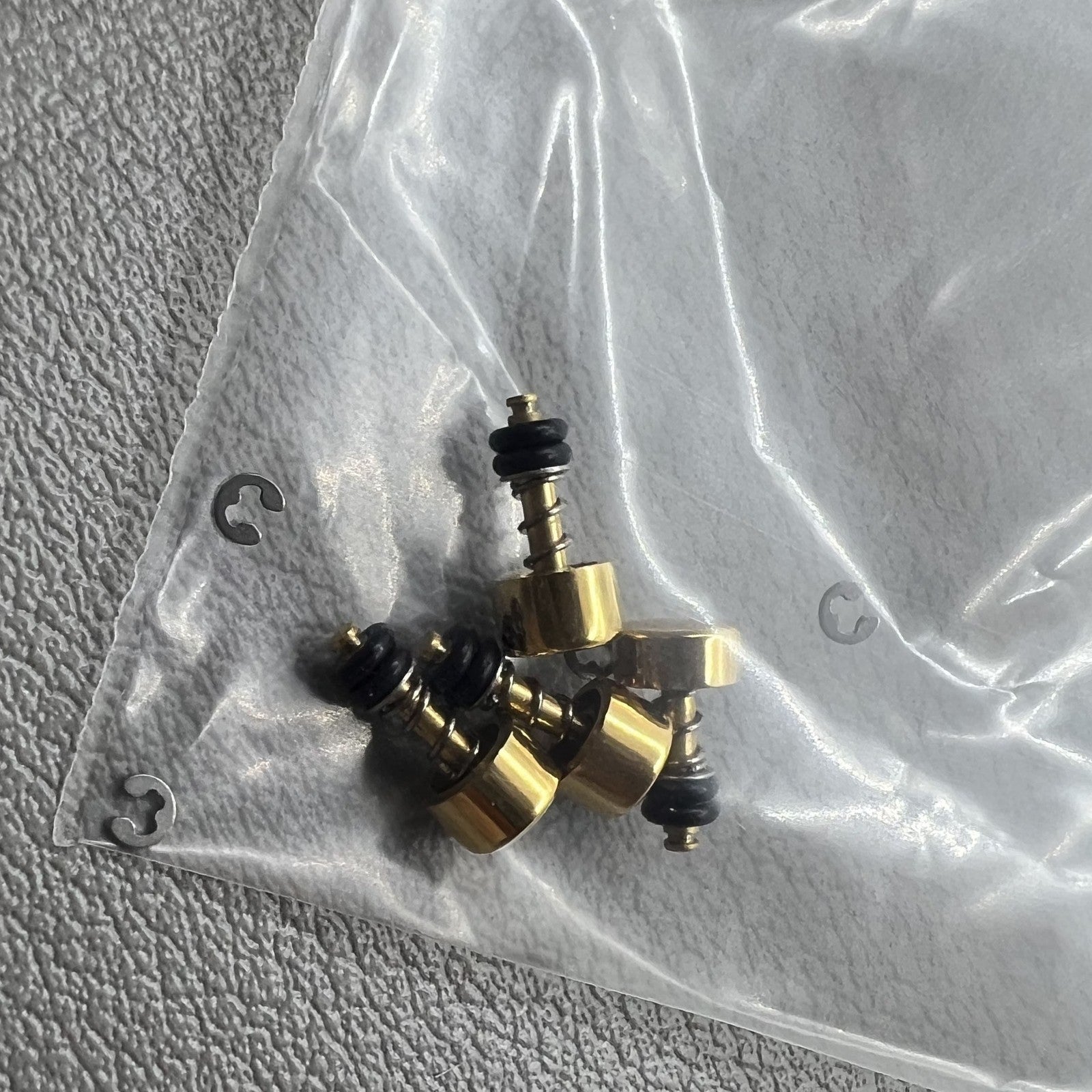 4 PIECES/Pack Gold Push Buttons for Casio DW5600 Waterproof Stainless Steel