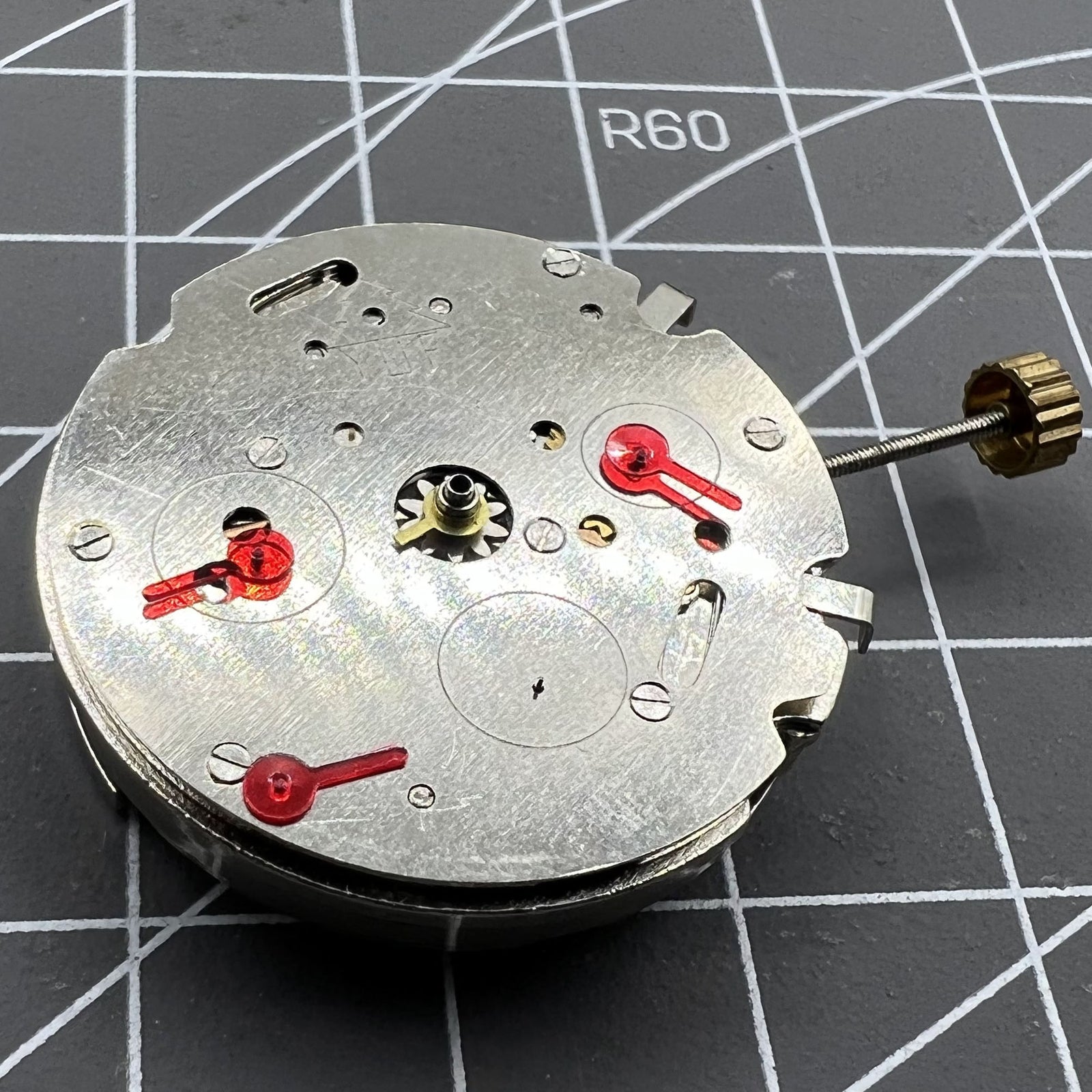 26.5mm Diameter 7120 Automatic Mechanical Watch Movement Multi Function Dandong