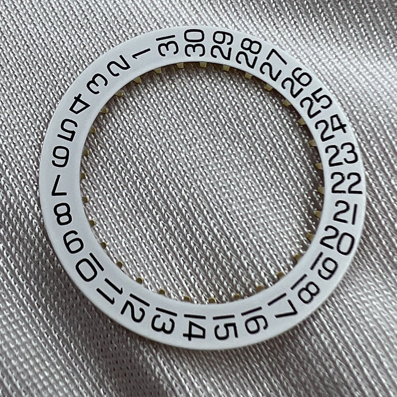 Generic White Date Disk Wheel Date Wheel Date@6 for ETA2824-2 Movement