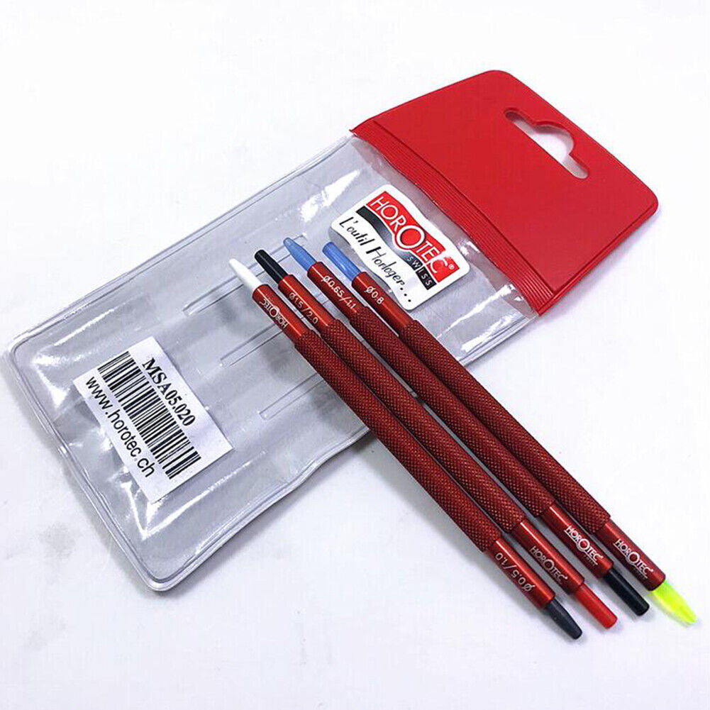 Horotec MSA05.020 Set of 4 Hand Setting Tools Watchmaker Tool