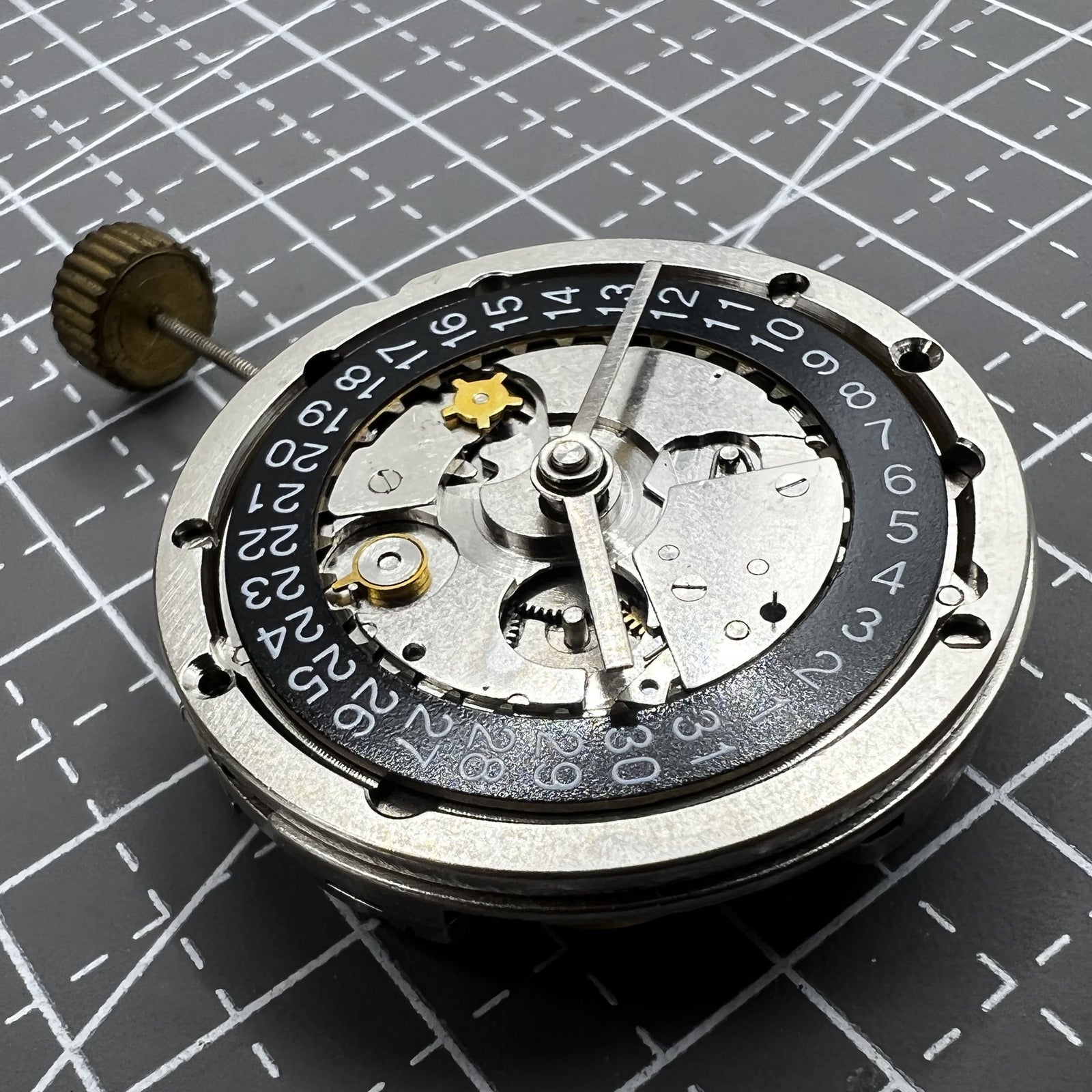 Shanghai 7750 Automatic Mechanical Movement 2 Hands Small Second@9