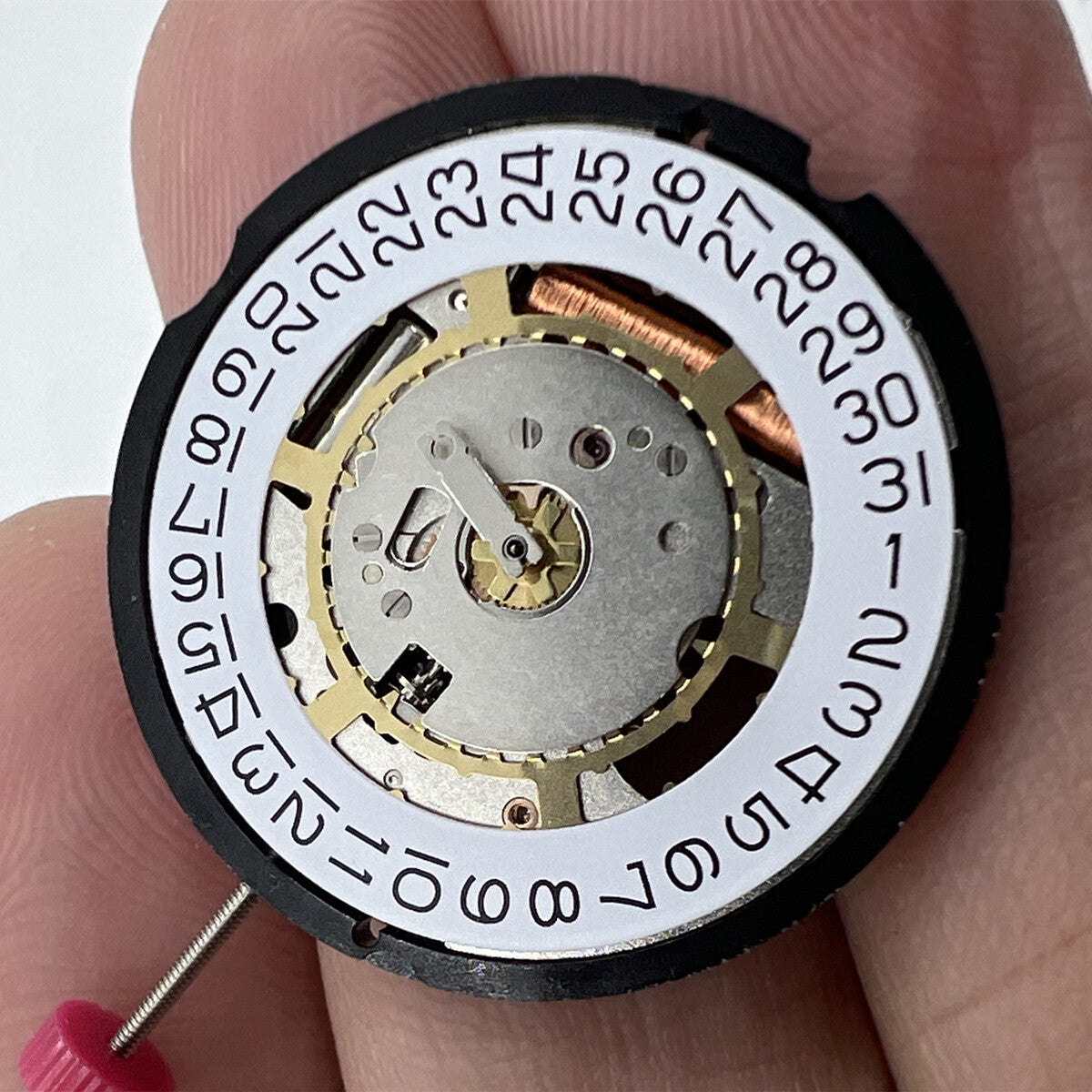Swiss Part Ronda 715 Quartz Watch Movement Date At 3 Replacement