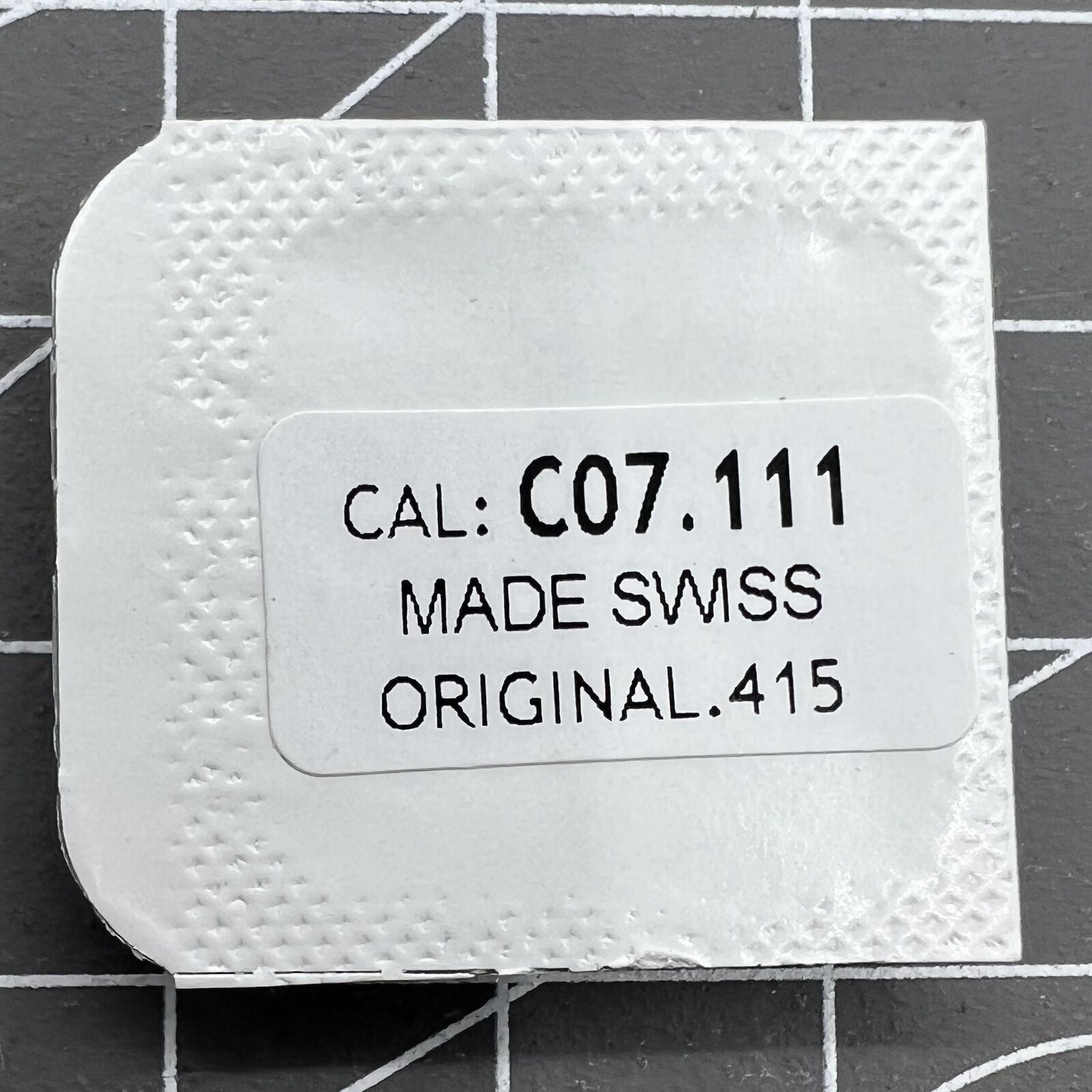 Swiss Ratchet Wheel for Movement ETA C07.111 C07.121 C07.611 #6706