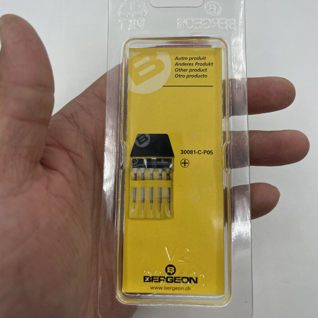 Bergeon 30081-C-200 Screwdriver Phillips 2.00mm Ergonomic Screwdriver