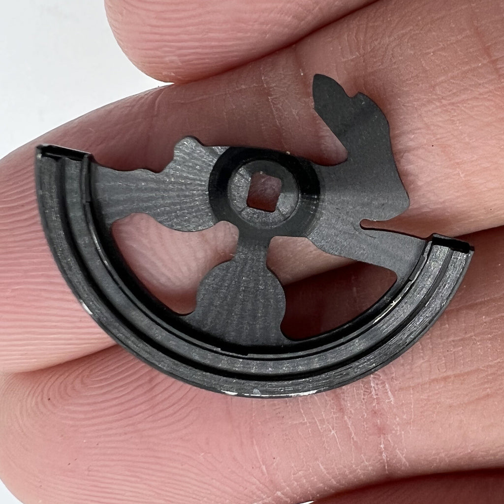 Black Hollow Rabbit Rotor Oscillating Weight for Miyota 8215 Movement