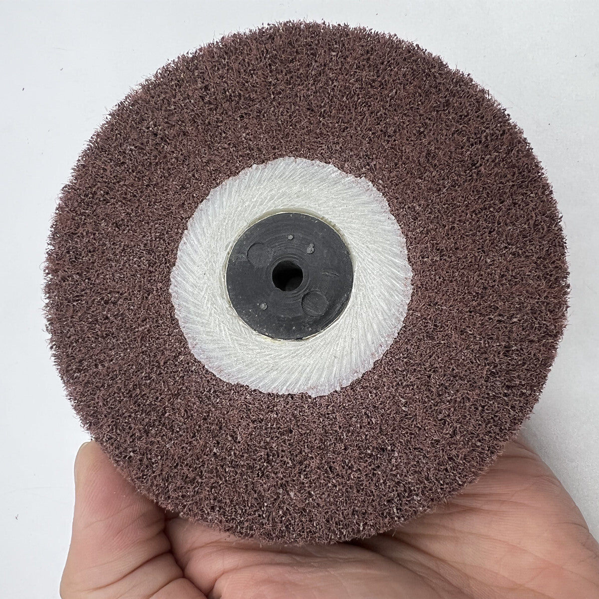 Bergeon 6085-F2 Fine Grain Abrasive Wheels Aluminum Oxide Polishing Brush