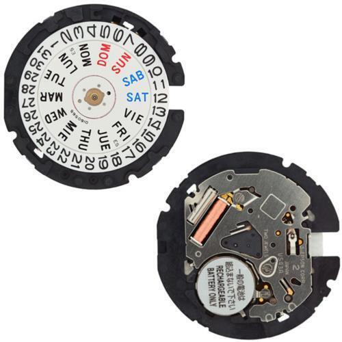 Hattori Epson TMI VS43 VS43A Watch Quartz Movement Solar Power Japan Made