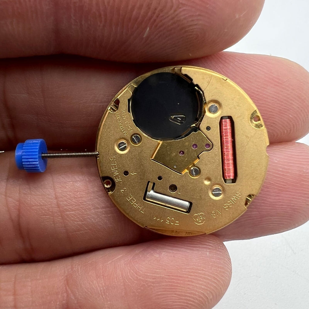 ETA F05.111 2 Hands Date At 6 Watch Quartz  Movement