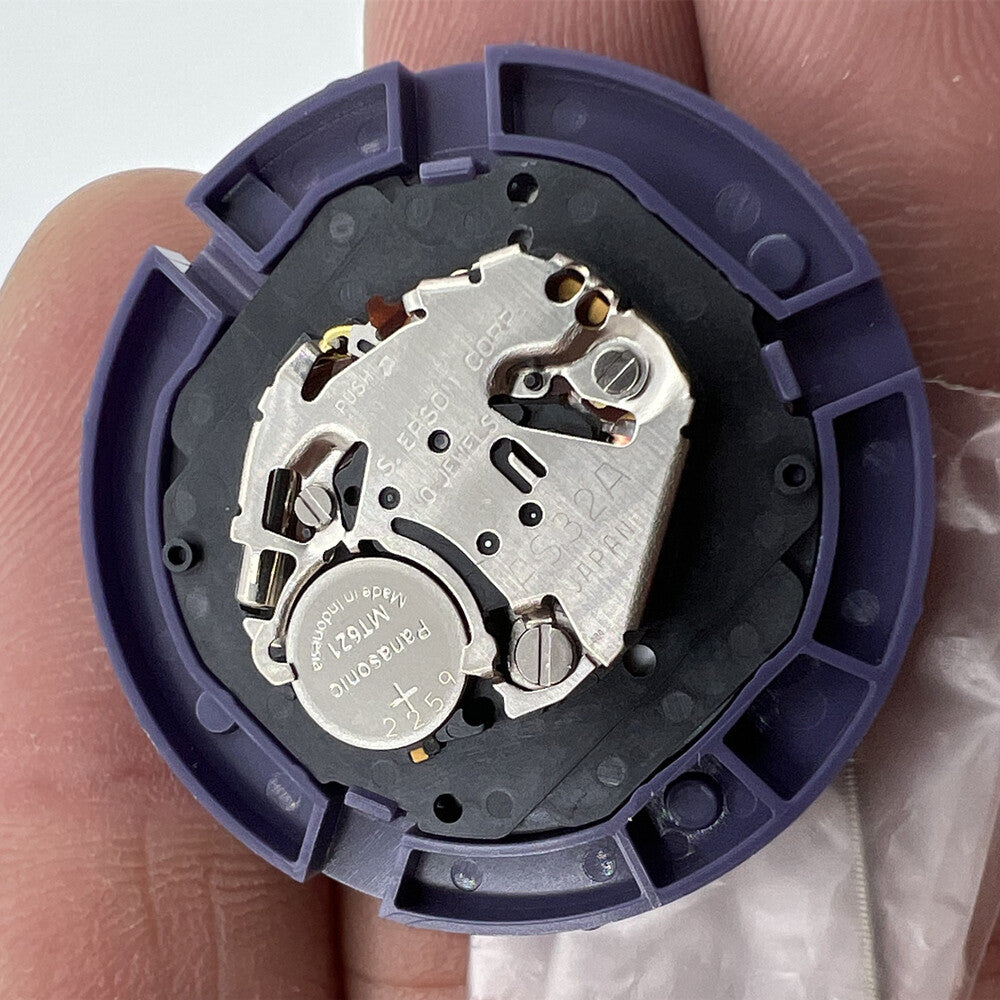 Genuine Japan Made Epson AS32A AS32 Solar Watch Movement 3 Hands Date At 3