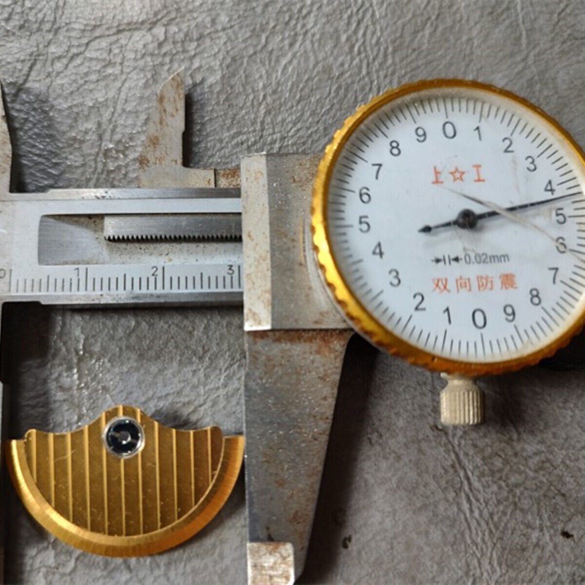 Golden Rotor Oscillating Weight for China Made ST10 Movement Watch Part