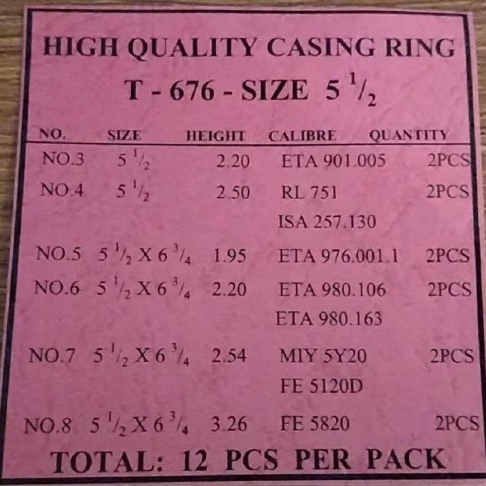 Plastic Watch Movement Holder Spacer Ring for ETA901.005/RL751/257.130/976.001